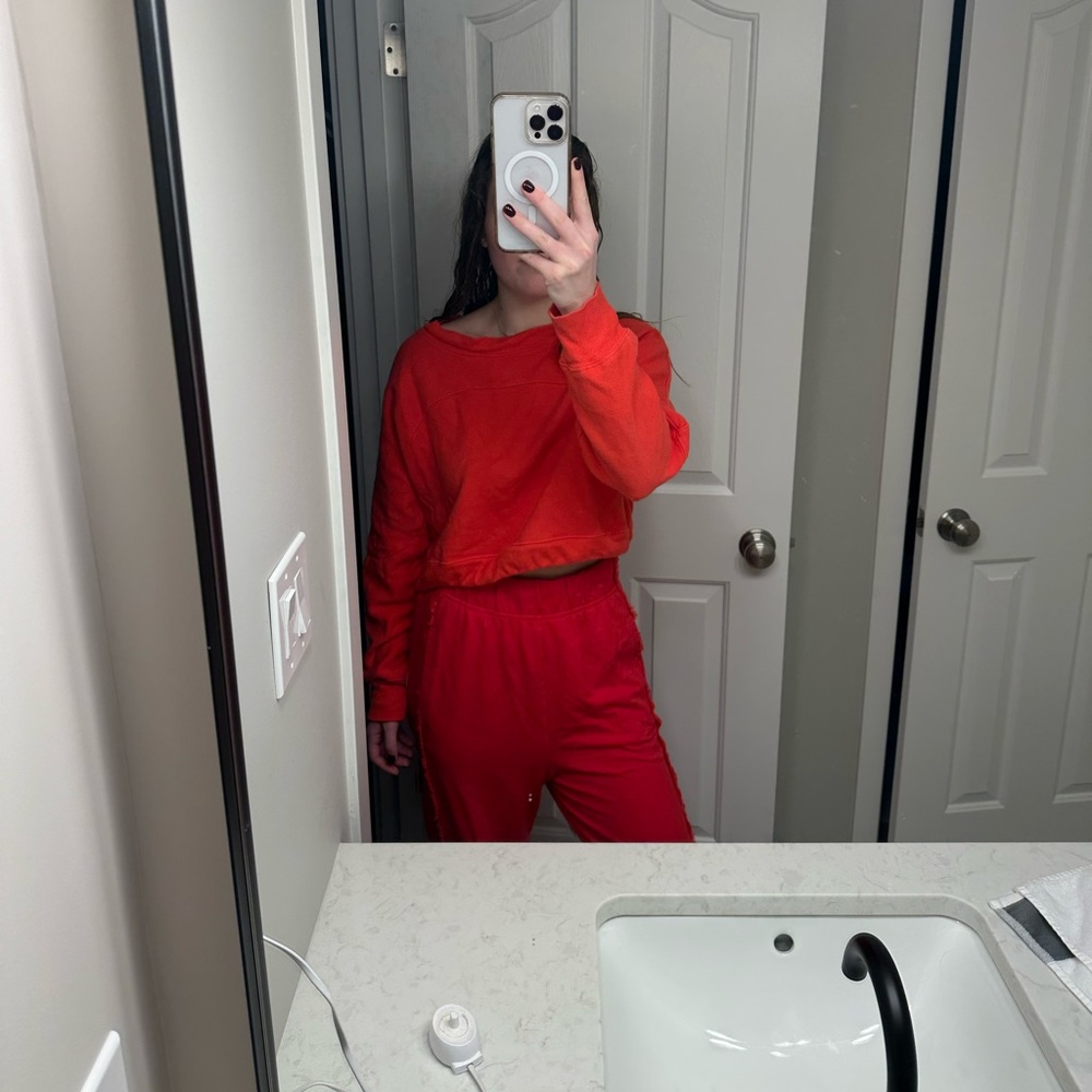 Women's Red Free People Set
